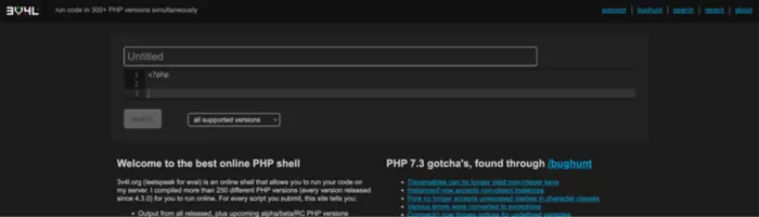 3V4L Online PHP editor.png